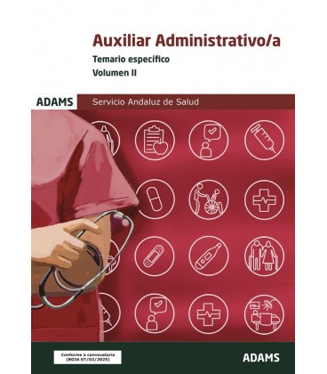 TEMARIO ESPECIFICO II AUXILIAR ADMINISTRATIVO-A DEL SERVICIO ANDALUZ D