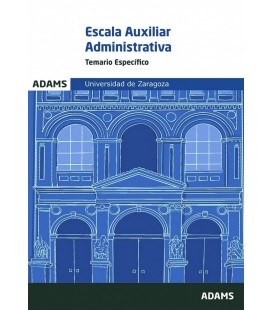 TEMARIO ESPECIFICO AUXILIAR ADMINISTRATIVO DE LA UNIVERSIDAD DE ZARAGO