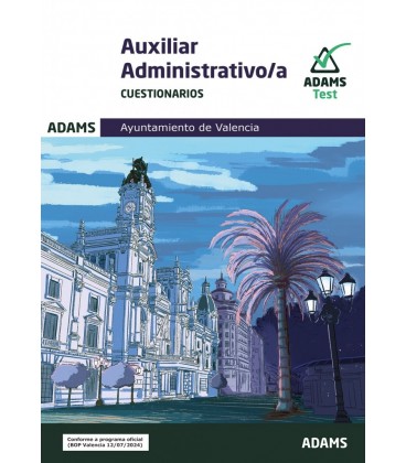CUESTIONARIOS AUXILIARES ADMINISTRATIVOS AYUNTAMIENTO DE VALENCIA