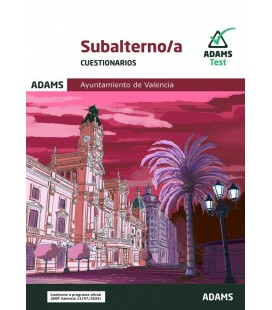 CUESTIONARIOS SUBALTERNOS AYUNTAMIENTO DE VALENCIA