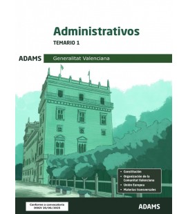 TEMARIO 1 ADMINISTRATIVOS DE LA GENERALITAT VALENCIANA