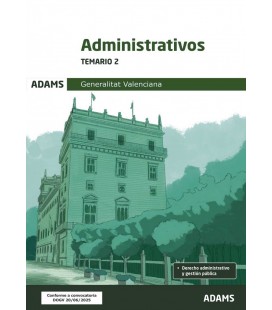TEMARIO 2 ADMINISTRATIVOS DE LA GENERALITAT VALENCIANA