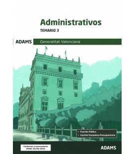 TEMARIO 3 ADMINISTRATIVOS DE LA GENERALITAT VALENCIANA