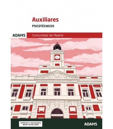 PSICOTECNICOS AUXILIARES DE LA COMUNIDAD DE MADRID