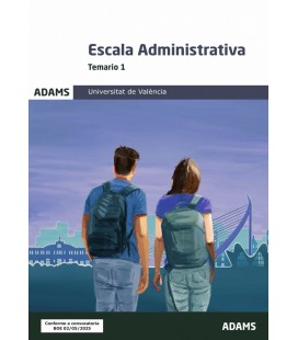 TEMARIO 1 ESCALA ADMINISTRATIVA UNIVERSITAT DE VALENCIA