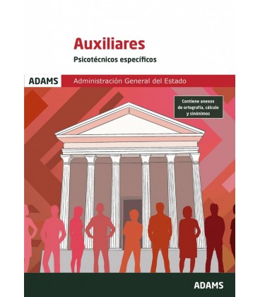 PSICOTECNICOS ESPECIFICOS AUXILIARES DE LA ADMINISTRACION DEL ESTADO