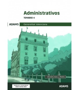 TEMARIO 4 ADMINISTRATIVOS DE LA GENERALITAT VALENCIANA