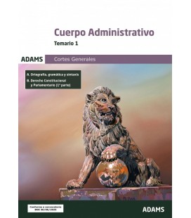 TEMARIO 1 ADMINISTRATIVOS DE LAS CORTES GENERALES