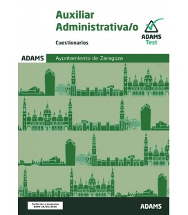 CUESTIONARIOS AUXILIAR ADMINISTRATIVA-O AYUNTAMIENTO DE ZARAGOZA
