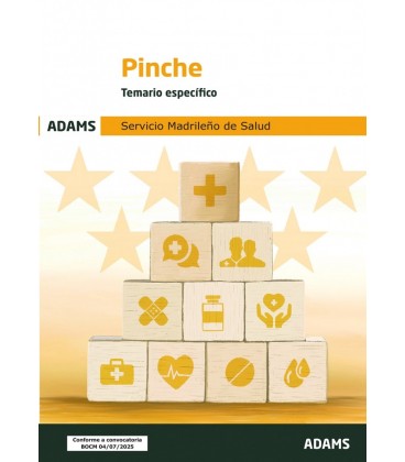 TEMARIO ESPECIFICO PINCHE SERVICIO MADRILENO DE SALUD