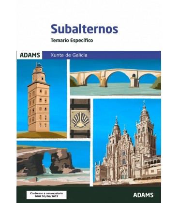 TEMARIO ESPECIFICO SUBALTERNOS XUNTA DE GALICIA