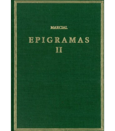 EPIGRAMAS. VOL. II. LIBROS 8-14