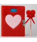 DIARIO PERSONAL + BOLI - CORAZON DE PELUCHE