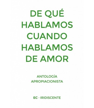 DE QUE HABLAMOS CUANDO HABLAMOS DE AMOR