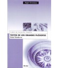 TEXTOS DE LOS GRANDES FILOSOFOS