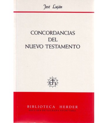 CONCORDANCIAS DEL NUEVO TESTAMENTO