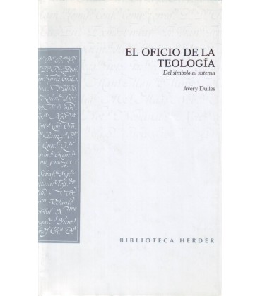 EL OFICIO DE LA TEOLOGIA