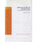 MAS ALLA DE LA ESCRITURA