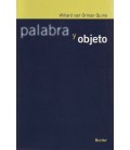 PALABRA Y OBJETO