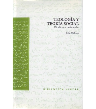 TEOLOGIA Y TEORIA SOCIAL