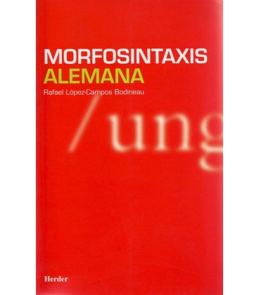 MORFOSINTAXIS ALEMANA