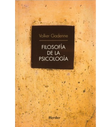 FILOSOFIA DE LA PSICOLOGIA