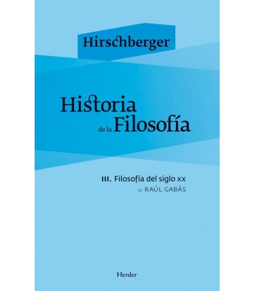 HISTORIA DE LA FILOSOFIA III