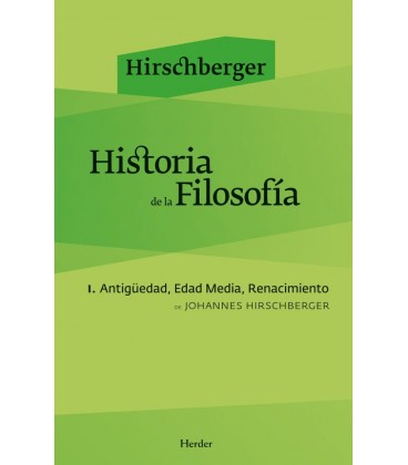 HISTORIA DE LA FILOSOFIA I