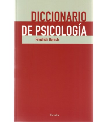 DICCIONARIO DE PSICOLOGIA