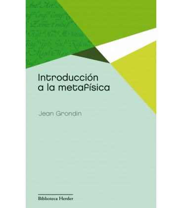INTRODUCCION A LA METAFISICA