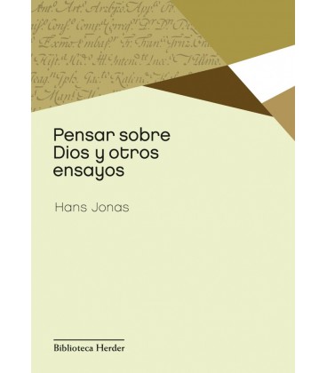 PENSAR SOBRE DIOS Y OTROS ENSAYOS