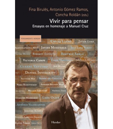 VIVIR PARA PENSAR