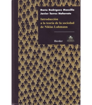 INTRODUCCION A LA TEORIA DE LA SOCIEDAD DE NIKLAS LUHMANN