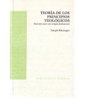TEORIA DE LOS PRINCIPIOS TEOLOGICOS