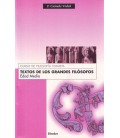 TEXTOS DE LOS GRANDES FILOSOFOS