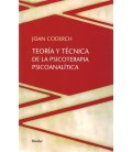 TEORIA Y TECNICA DE LA PSICOTERAPIA PSICOANALITICA