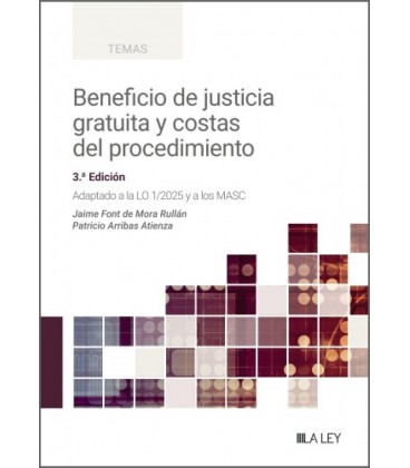 BENEFICIO DE JUSTICIA GRATUITA Y COSTAS DEL PROCEDIMIENTO 3ED
