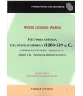 HISTORIA CRITICA DEL PUEBLO HEBREO (1200-539 A. C.)