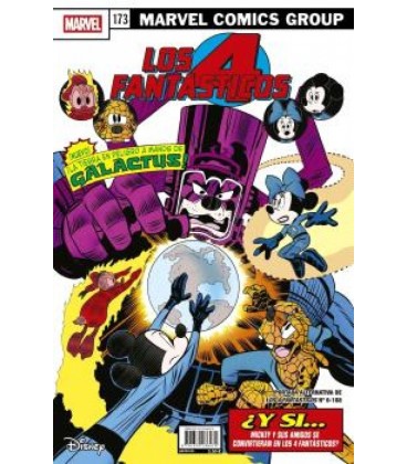 LOS 4 FANTASTICOS 06 (PORTADA ALTERNATIVA DISNEY FANTASTIC FOUR 173)