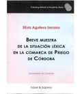 BREVE MUESTRA DE LA SITUACION LEXICA EN LA COMARCA DE PRIEGO DE CORDOB