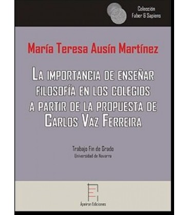 LA IMPORTANCIA DE ENSENAR FILOSOFIA EN LOS COLEGIOS A PARTIR DE LA PRO