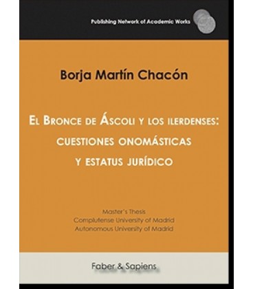 EL BRONCE DE ASCOLI Y LOS ILERDENSES: CUESTIONES ONOMASTICAS Y ESTATUS