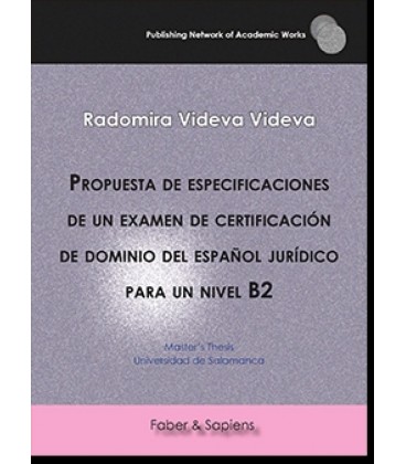PROPUESTA DE ESPECIFICACIONES DE UN EXAMEN DE CERTIFICACION DE DOMINIO