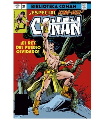 BIBLIOTECA CONAN. CONAN EL BARBARO 21 1981