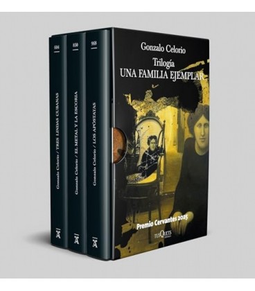 ESTUCHE UNA FAMILIA EJEMPLAR (PREMIO CERVANTES 2025)