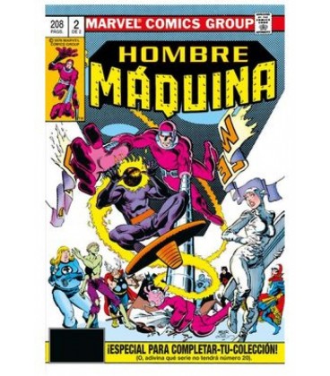 TPB HOMBRE MAQUINA 02 DE 02 (MARVEL LIMITED EDITION)