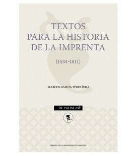 TEXTOS PARA LA HISTORIA DE LA IMPRENTA