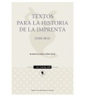 TEXTOS PARA LA HISTORIA DE LA IMPRENTA