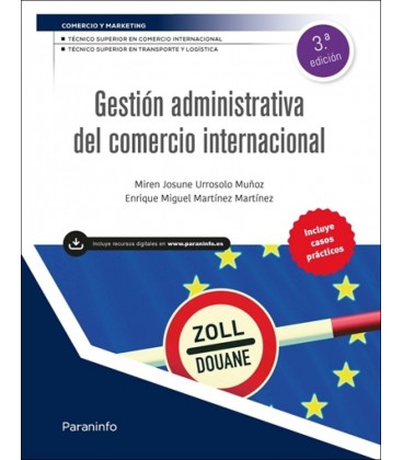 GESTION ADMINISTRATIVA DEL COMERCIO INTERNACIONAL 3.ª EDICION 2026
