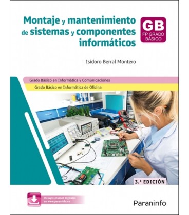 MONTAJE Y MANTENIMIENTO DE SISTEMAS Y COMPONENTES INFORMATICOS 3.ª EDI
